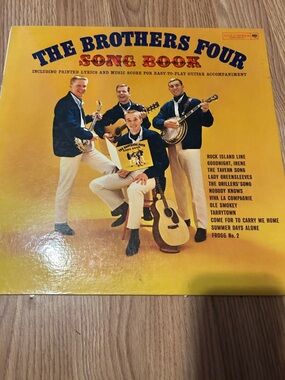 The Brothers Four Song Book - Yellow Album Cover